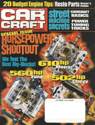 CAR CRAFT 1997 SEPT - LS6 MONTE CARLO, BORLA TESTS*
